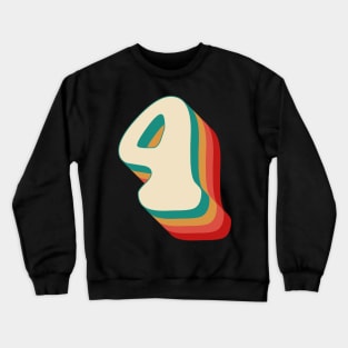 Number 4 Crewneck Sweatshirt